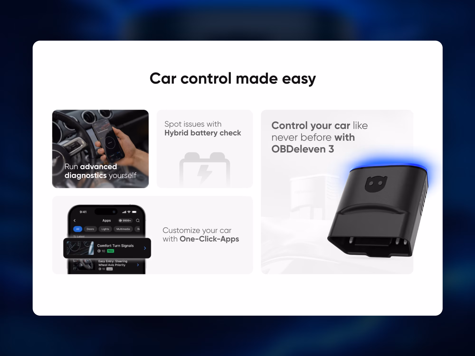 OBDeleven project screenshot 5