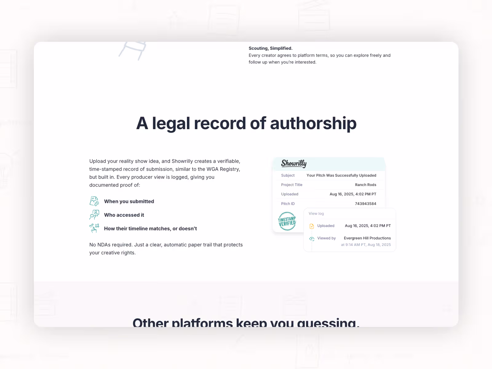 Showrilly project screenshot 4