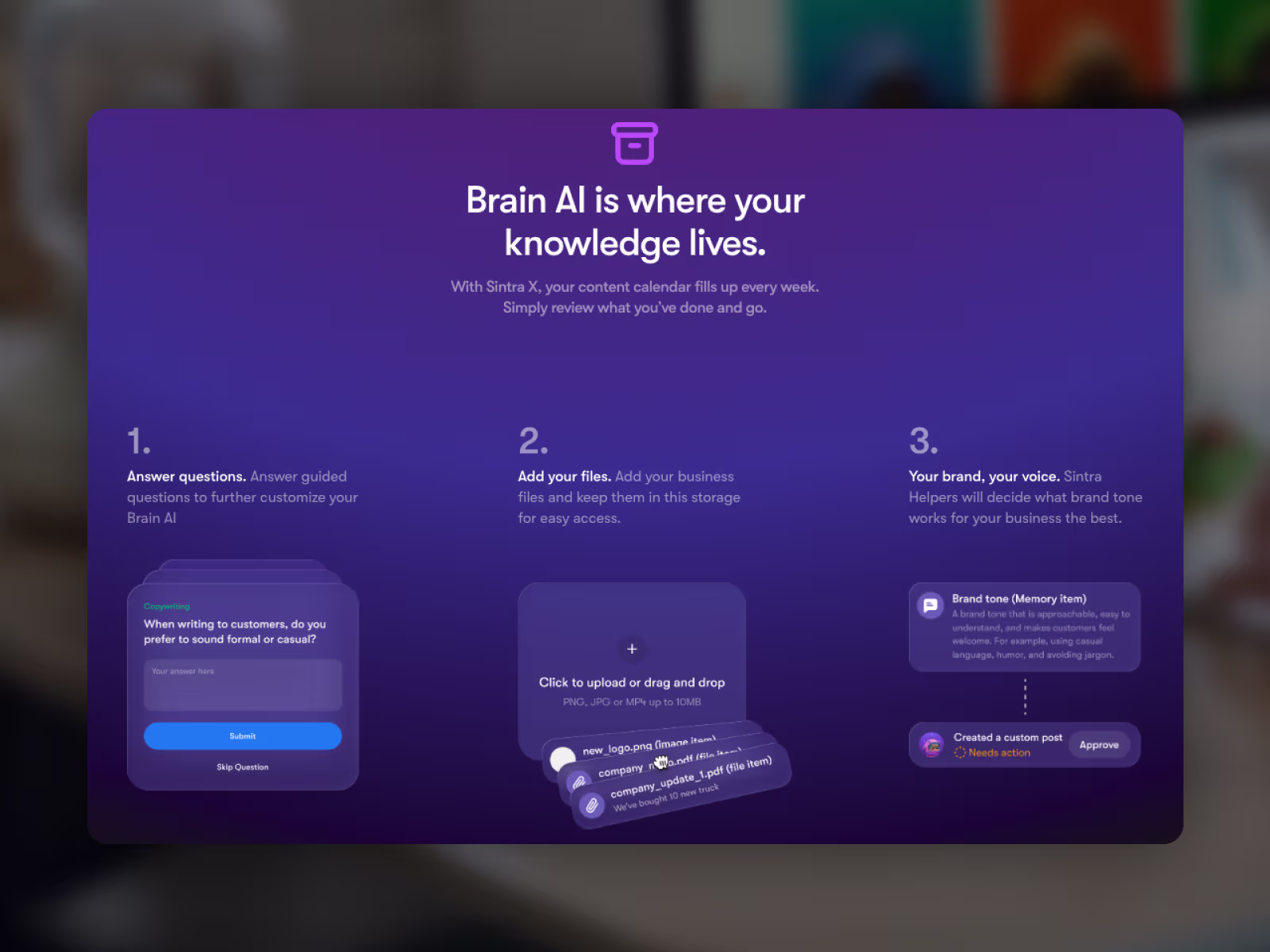 SINTRA.AI project screenshot 4